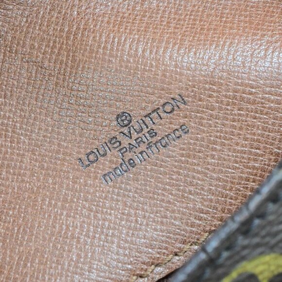 LOUIS VUITTON Saint Cloud MM Shoulder Bag Monogram Leather Brown - Picture 5 of 16